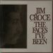 Jim Croce The Faces I've Been UK 2-LP vinyl record set (Double LP Album) ELSDP900