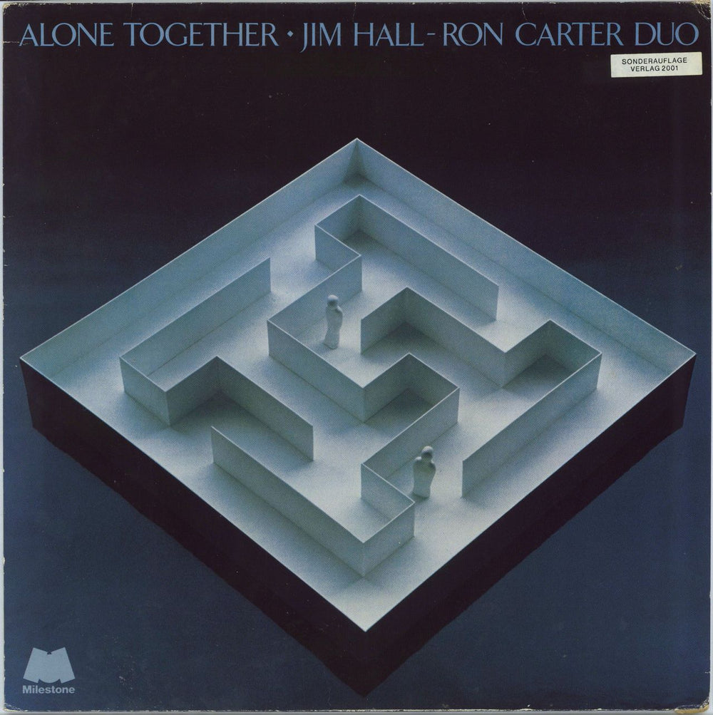 Jim Hall Alone Together German vinyl LP album (LP record) 0902079