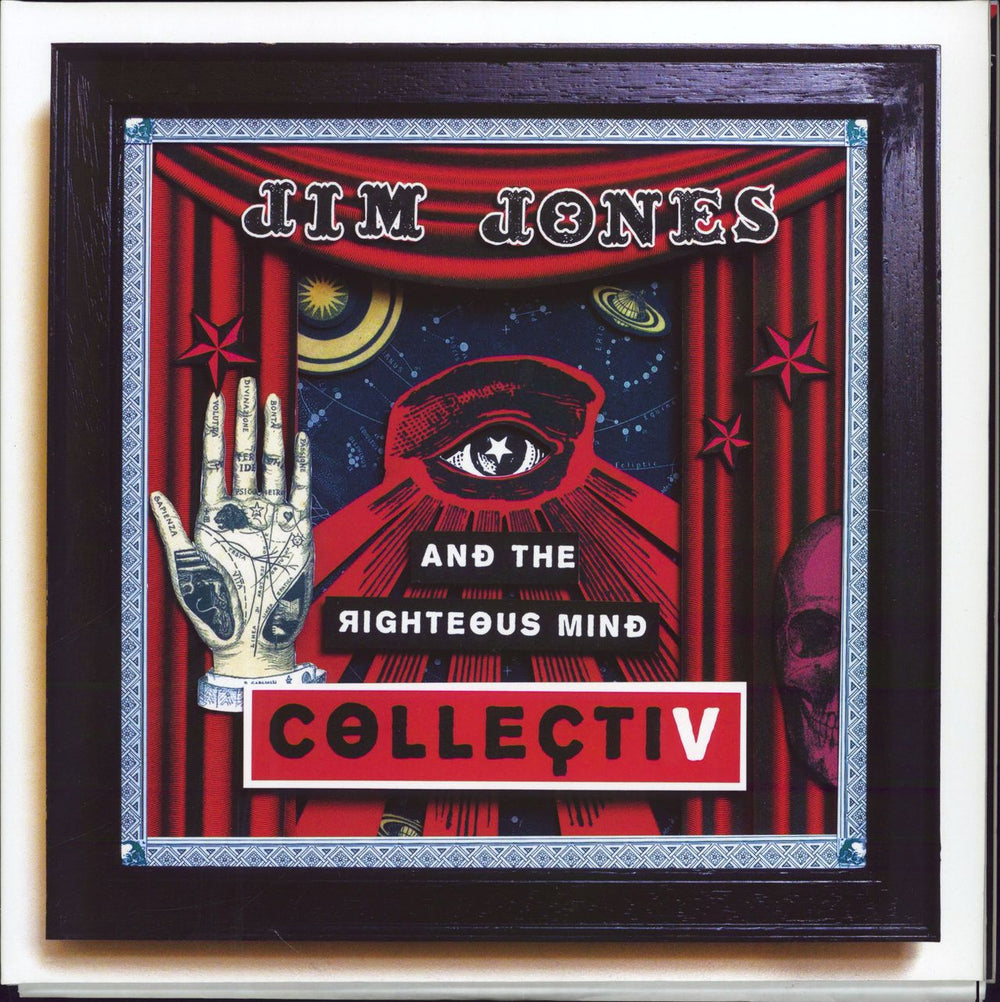 Jim Jones And The Righteous Mind CollectiV - Clear vinyl UK vinyl LP album (LP record) JJRM002