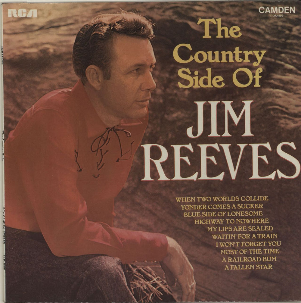 Jim Reeves The Country Side Of Jim Reeves UK vinyl LP album (LP record) CDS1000