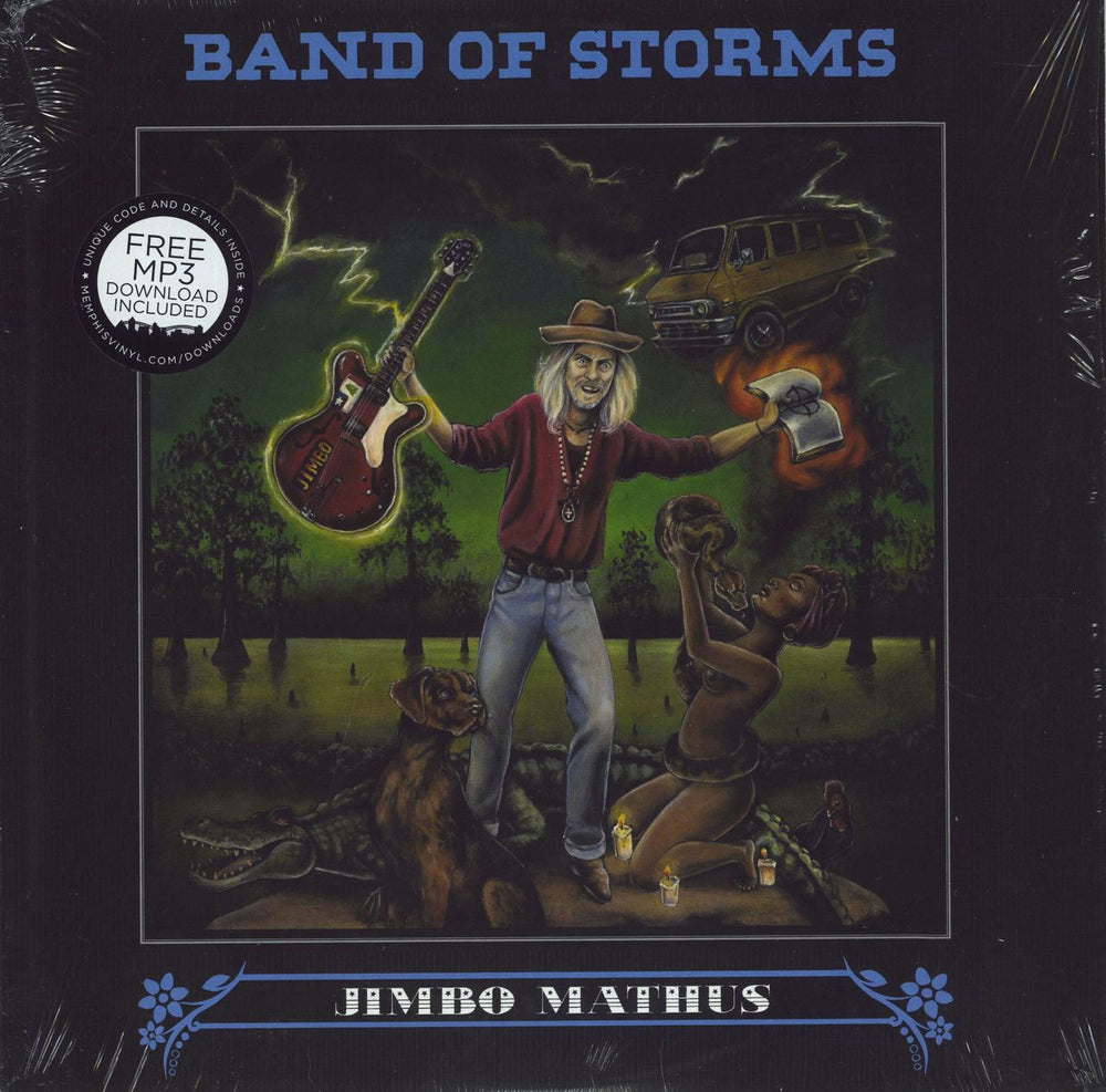 Jimbo Mathus & The Tri-State Coalition Band Of Storms - Sealed US vinyl LP album (LP record) BLM0526