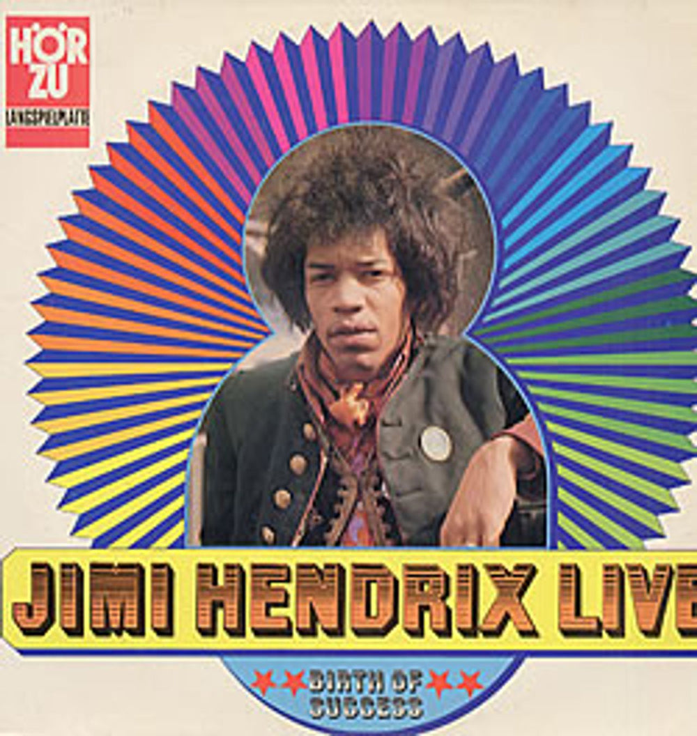 Jimi Hendrix Jimi Hendrix Live German vinyl LP album (LP record) SHZE293