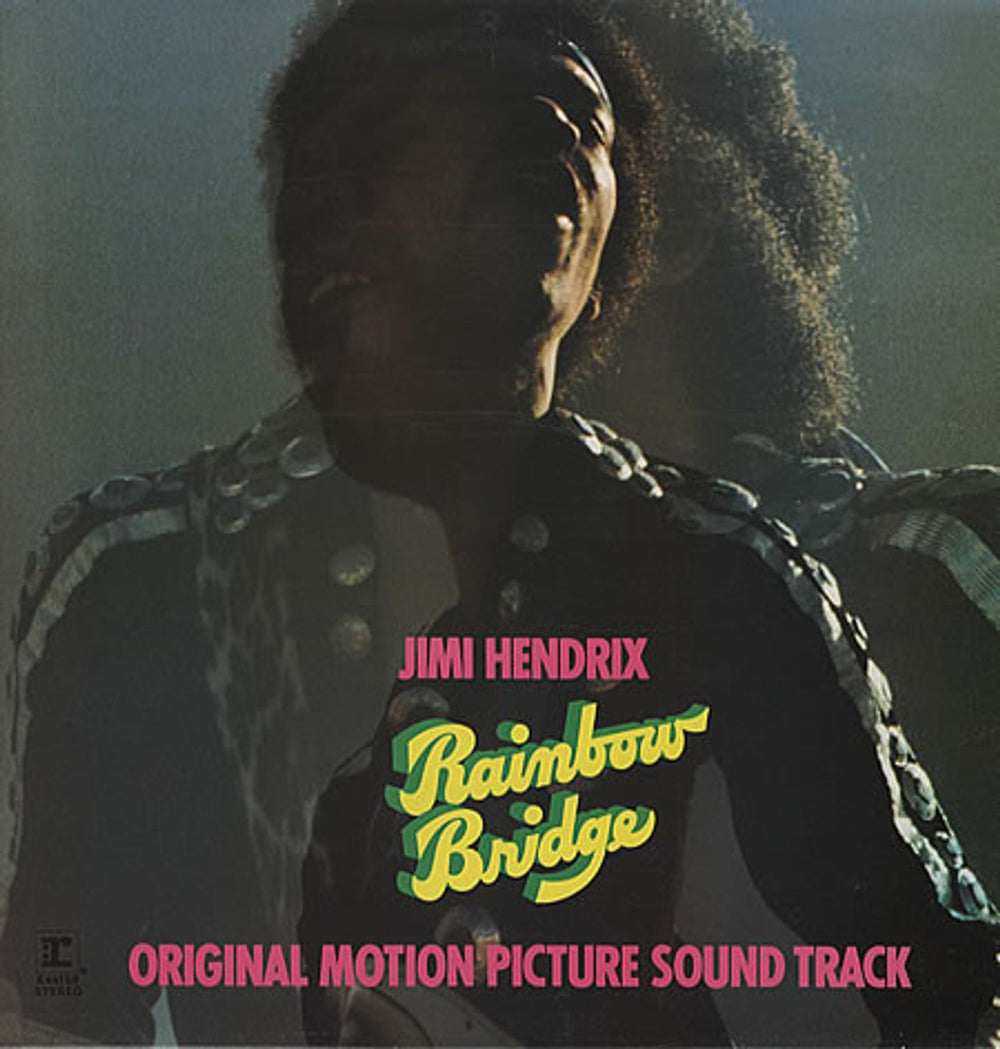 Jimi Hendrix Rainbow Bridge - Glossy Sleeve UK vinyl LP album (LP record) K44159