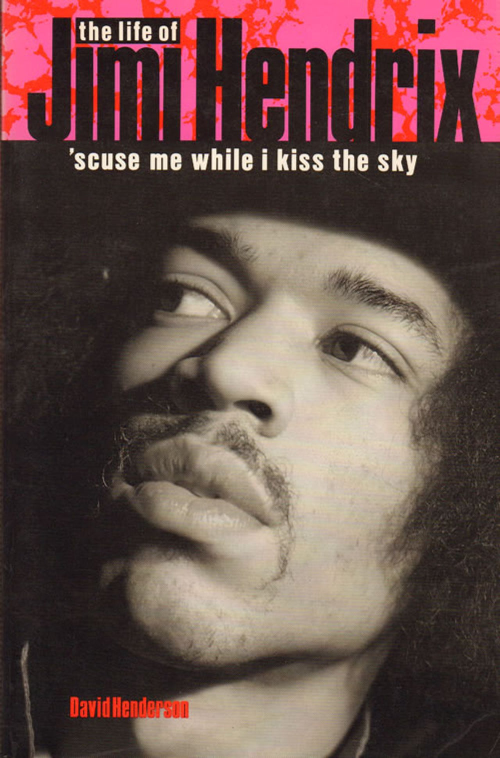 Jimi Hendrix 'Scuse ME While I Kiss the Sky UK book 0-7119-2200-4