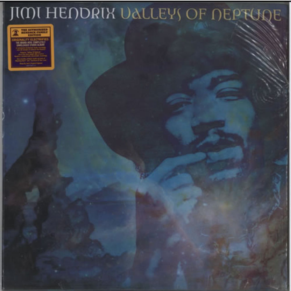 Jimi Hendrix Valleys Of Neptune - 180gm + Hype Sticker US 2-LP vinyl record set (Double LP Album) 88697640591