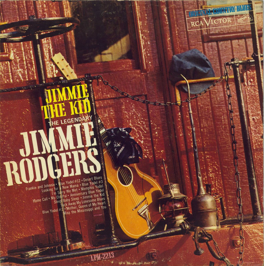 Jimmie Rodgers (Country) Jimmie The Kid US vinyl LP album (LP record) LPM-2213