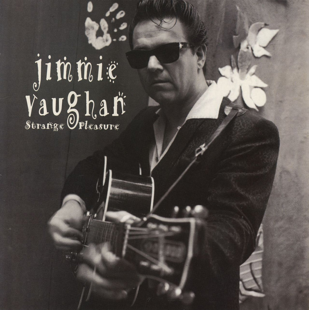 Jimmie Vaughan Strange Pleasure Dutch vinyl LP album (LP record) 4742681