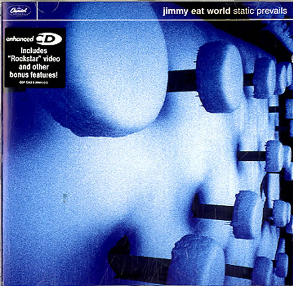 Jimmy Eat World Static Prevails UK CD album (CDLP) 724353961503