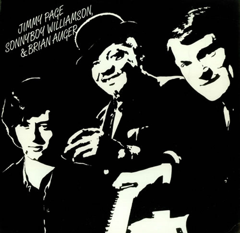 Jimmy Page Jimmy Page, Sonny Boy Williamson & Brian Auger UK vinyl LP album (LP record) CR30193