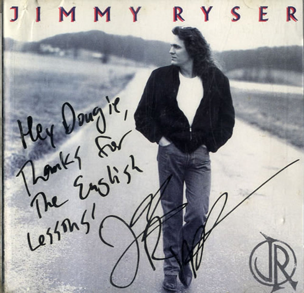 Jimmy Ryser Jimmy Ryser - Autographed US Promo CD album (CDLP) ARCD-8585