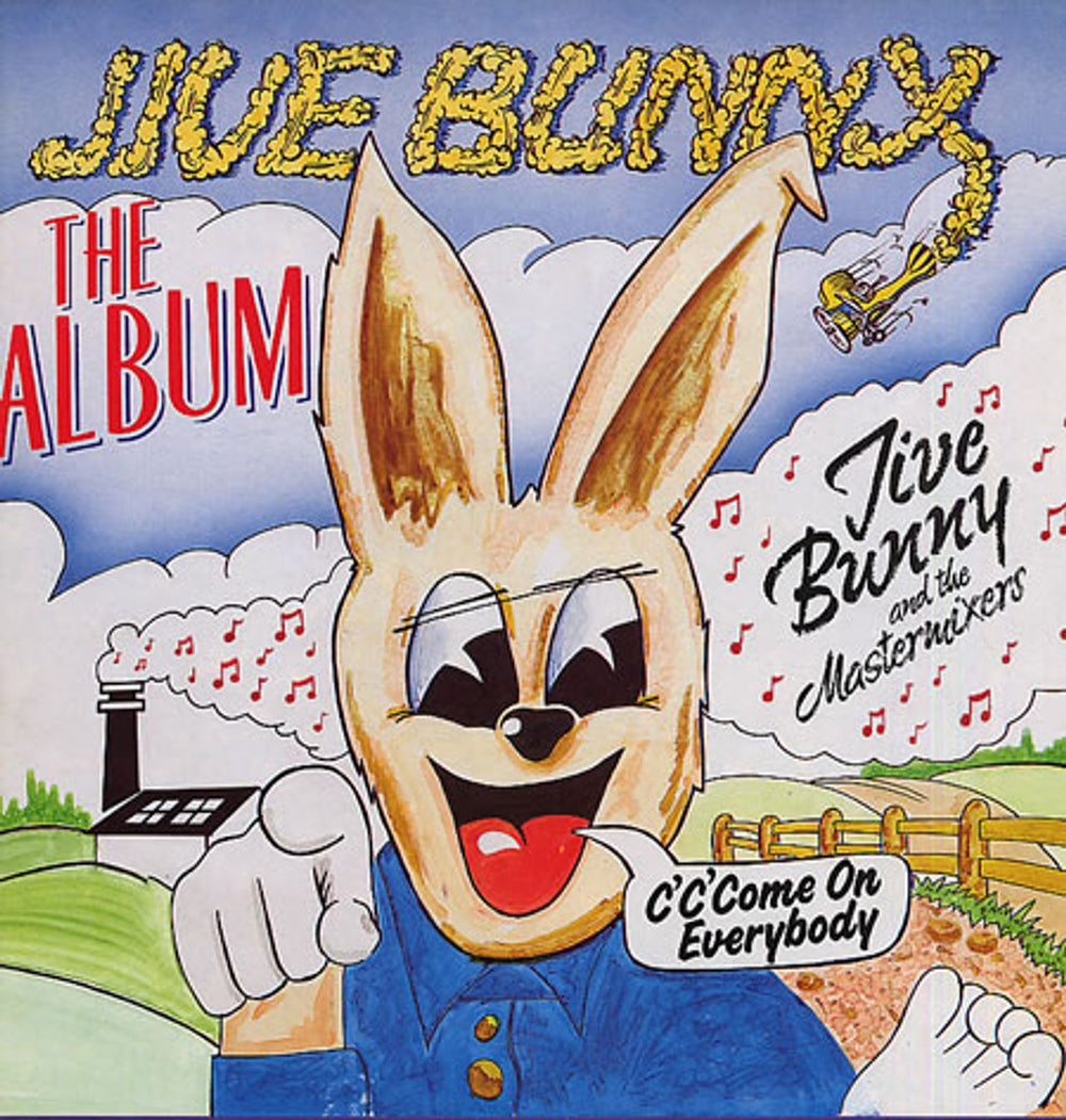 Jive Bunny The Album UK vinyl LP album (LP record) STAR2390