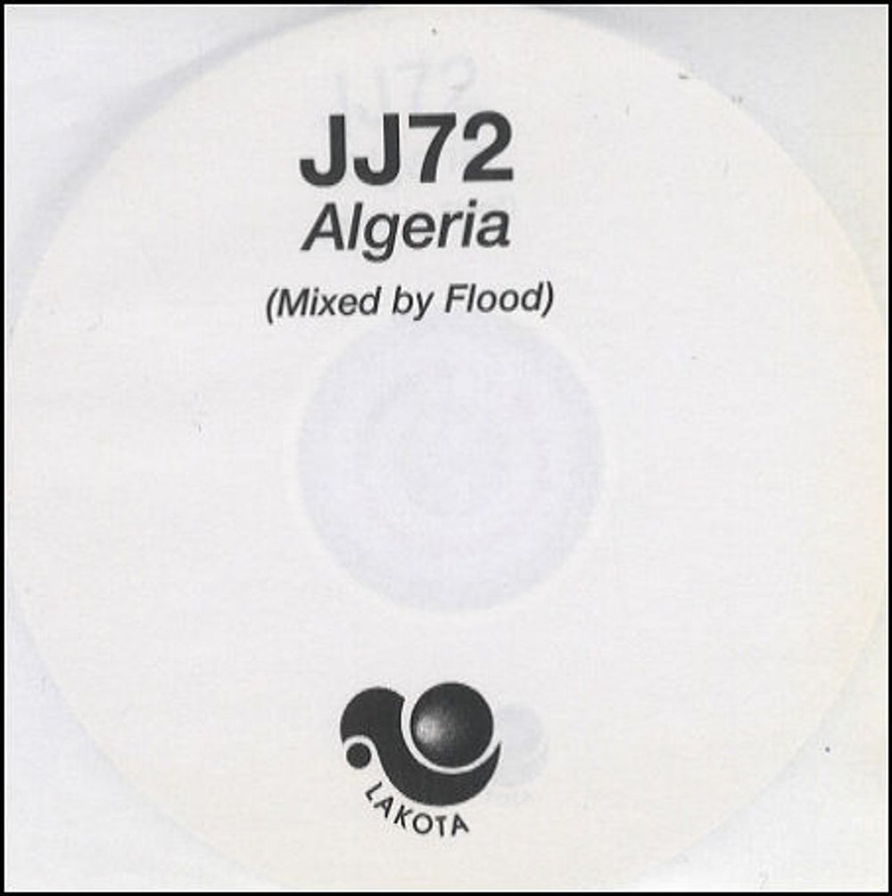 JJ72 Algeria UK Promo CD-R acetate CD-R ACETATE