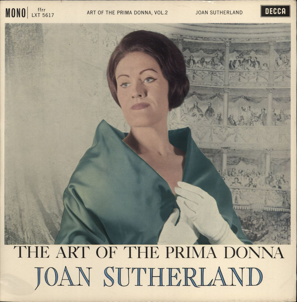 Joan Sutherland The Art Of The Prima Donna Volume 2 UK vinyl LP album (LP record) LXT5617