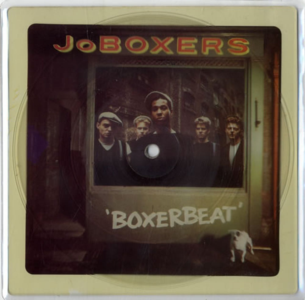 JoBoxers Boxerbeat UK shaped picture disc (picture disc vinyl record) BOXP1