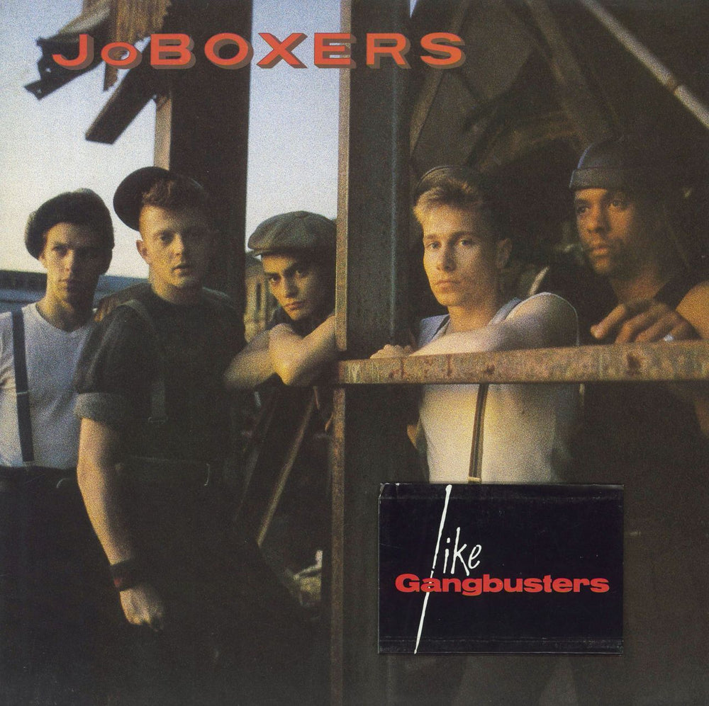 JoBoxers Like Gangbusters German vinyl LP album (LP record) PL70001