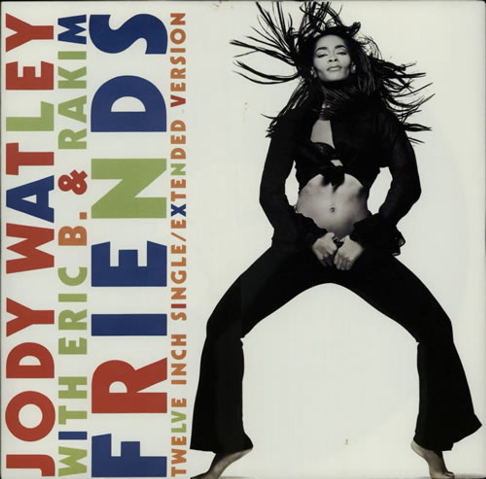 Jody Watley Friends (Extended Version) UK 12" vinyl single (12 inch record / Maxi-single) MCAT1352