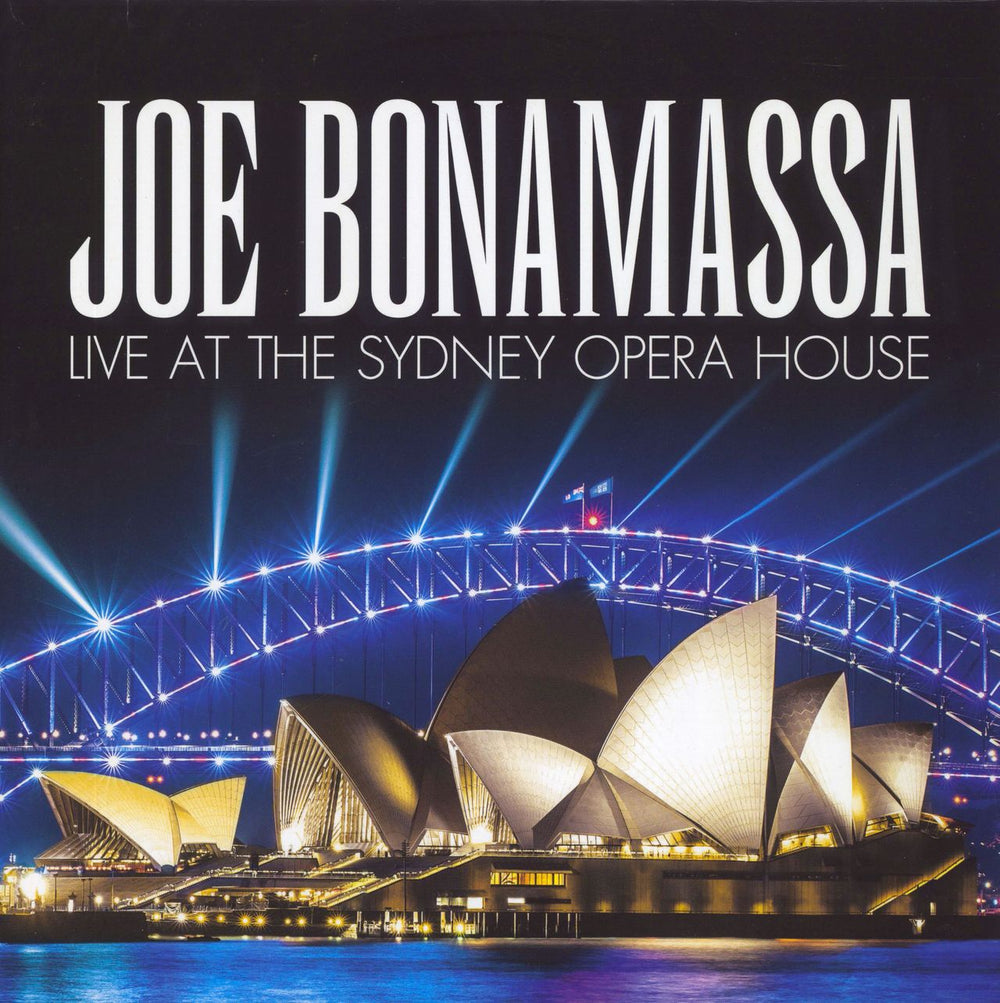 Joe Bonamassa Live At Sydney Opera House - 180gm Blue Vinyl UK 2-LP vinyl record set (Double LP Album) PRD75981