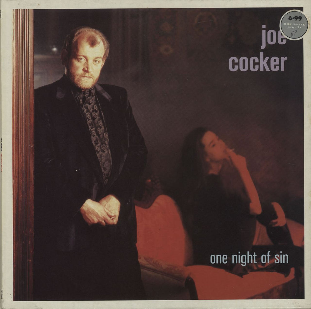 Joe Cocker One Night Of Sin UK vinyl LP album (LP record) EST2098