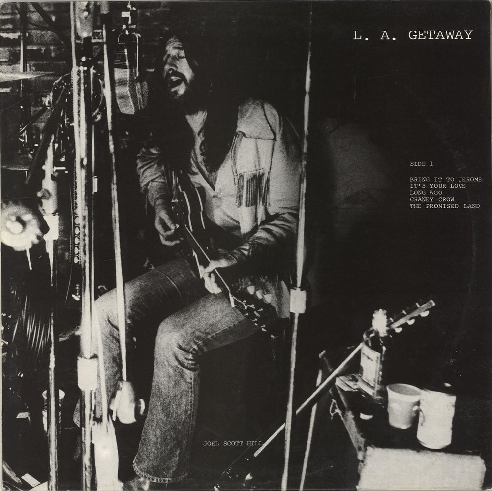 Joel Scott Hill, John Barbata, Chris Ethridge L.A. Getaway - 1st + Insert UK vinyl LP album (LP record) K40310