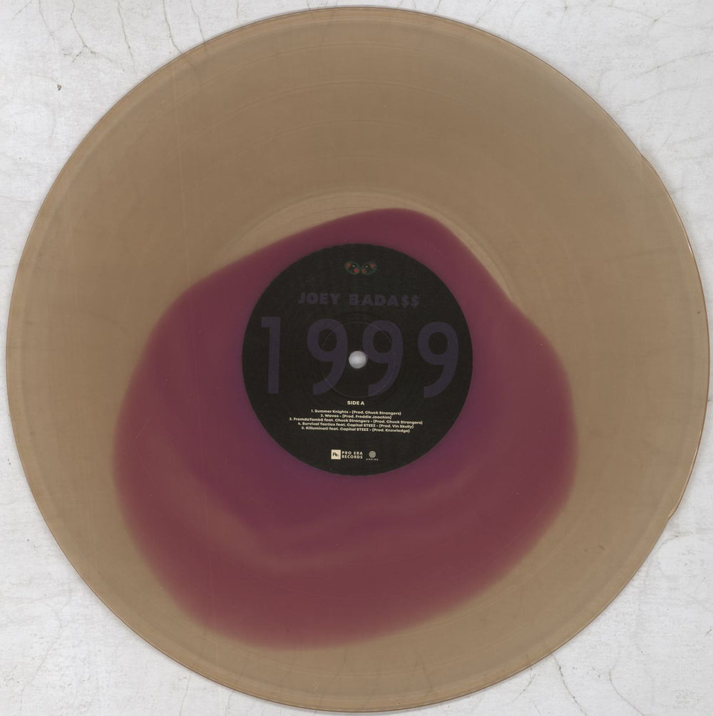 Joey Bada$$ 1999 - Purple In Tan Vinyl US 2-LP vinyl record set (Double LP Album) 5RG2LPU824715