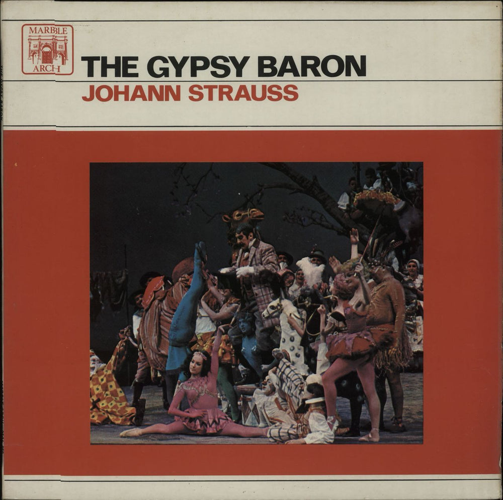 Johann Strauss II (1825-1899) The Gypsy Baron UK vinyl LP album (LP record) MAL560