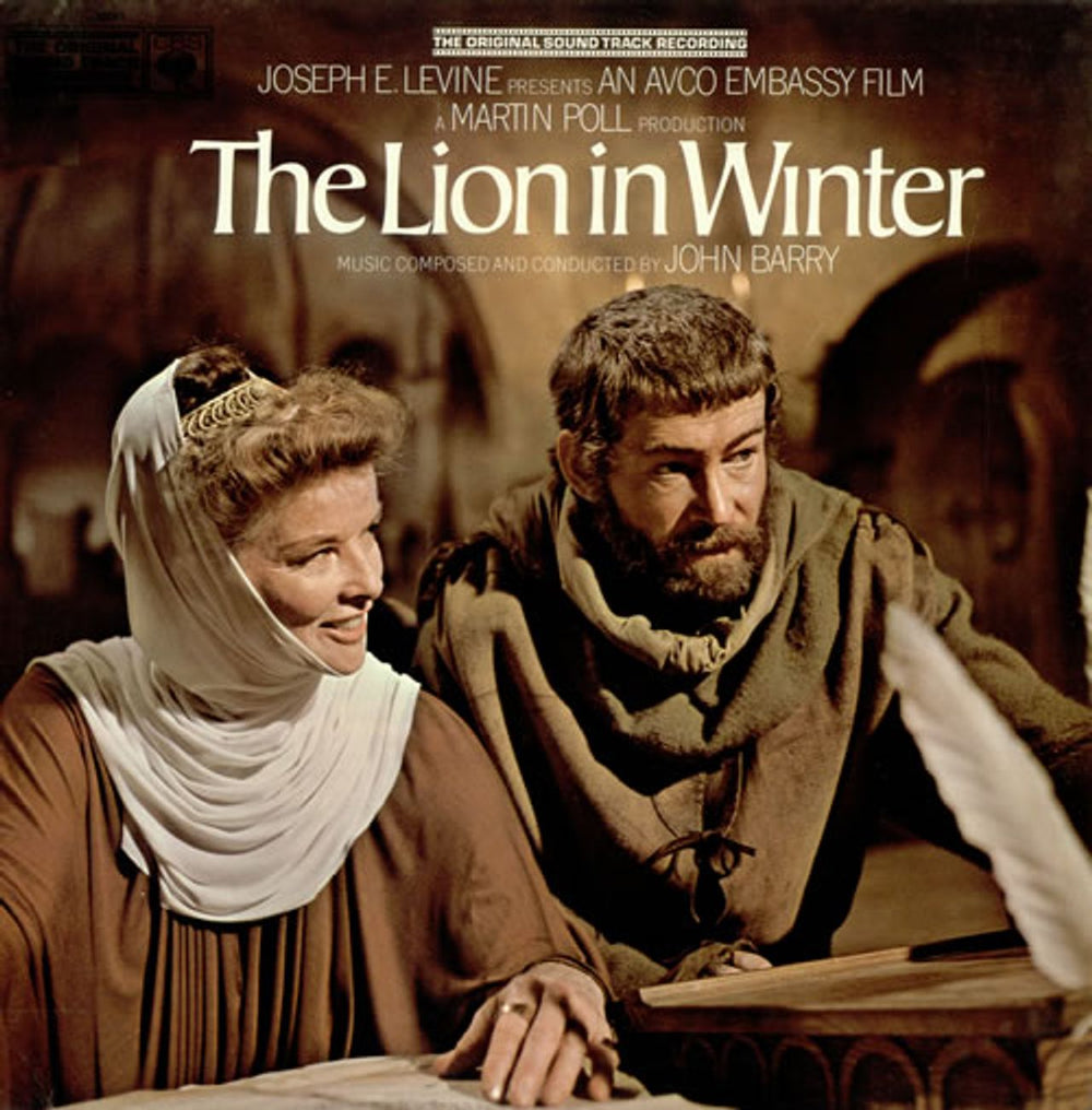 John Barry (Composer) The Lion In Winter UK vinyl LP album (LP record) 70049