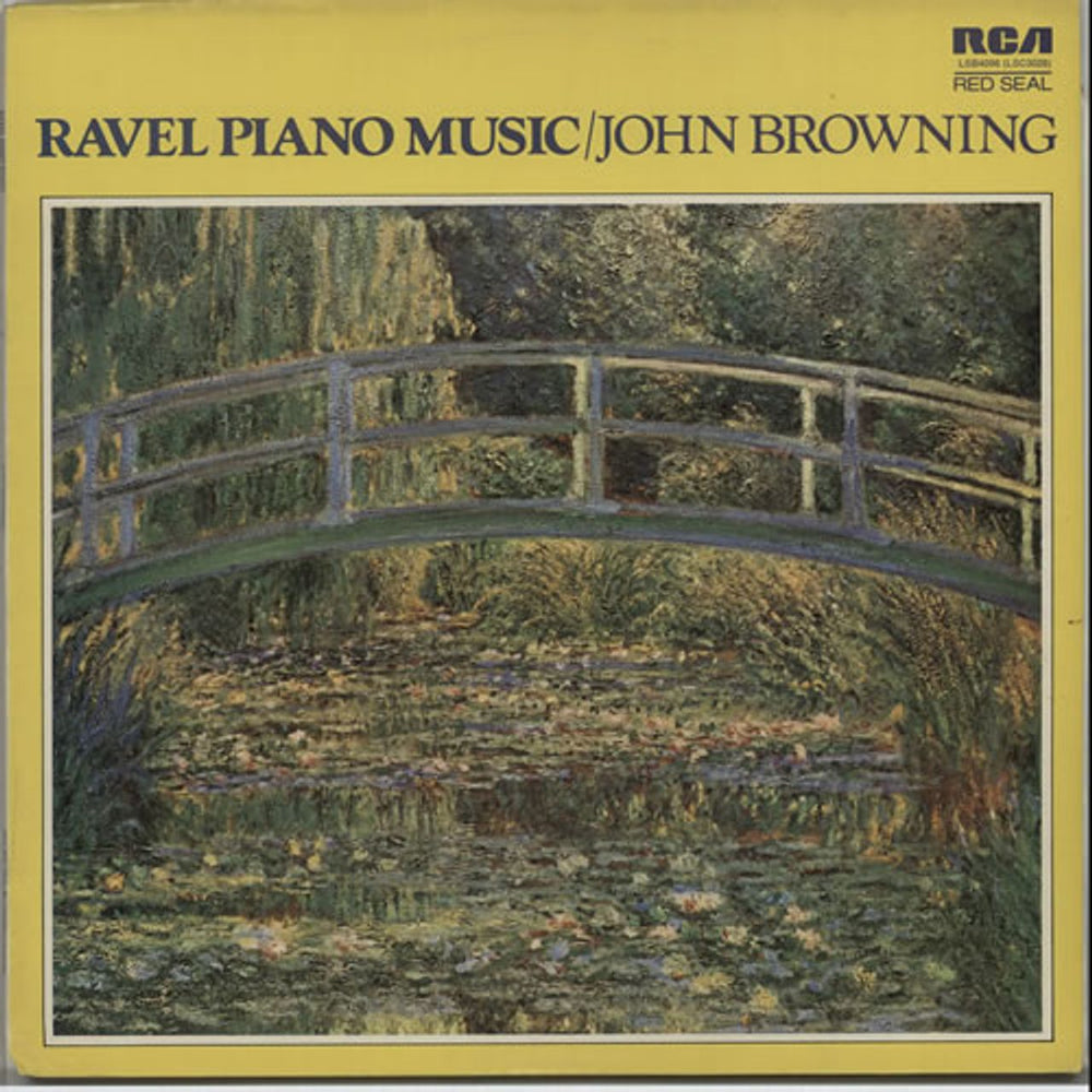 John Browning Ravel Piano Music UK vinyl LP album (LP record) LSB4096