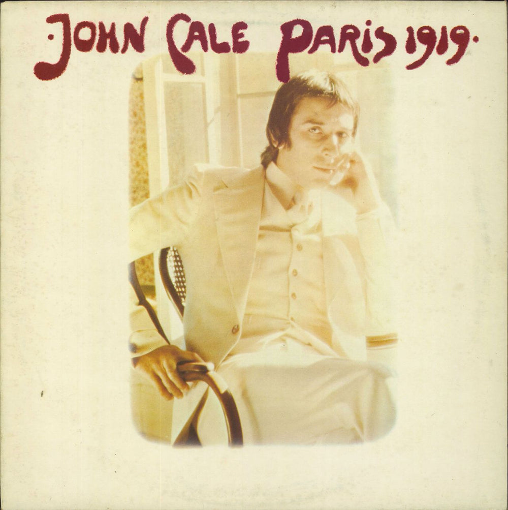 John Cale Paris 1919 - 2nd - EX UK vinyl LP album (LP record) K44239