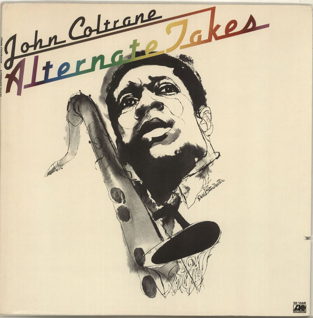 John Coltrane Alternate Takes US vinyl LP album (LP record) SD-1668