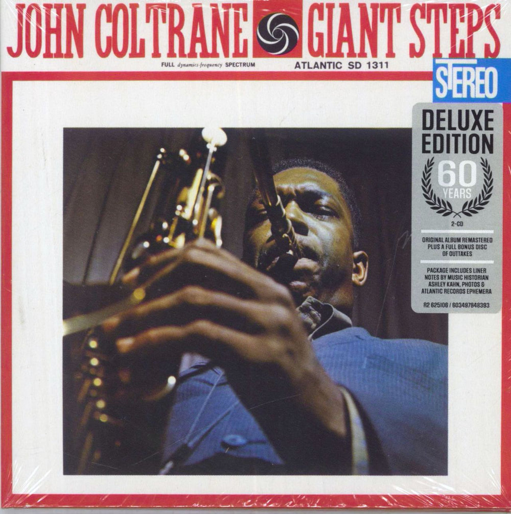 John Coltrane Giant Steps - 60th Anniversary Edition - Sealed UK 2 CD album set (Double CD) R2 625106