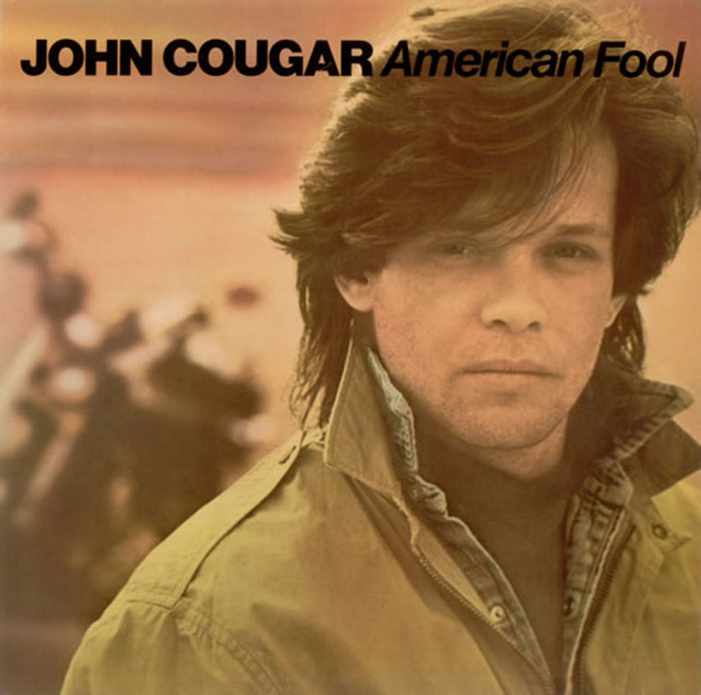 John Cougar Mellencamp American Fool Dutch vinyl LP album (LP record) 814993-1