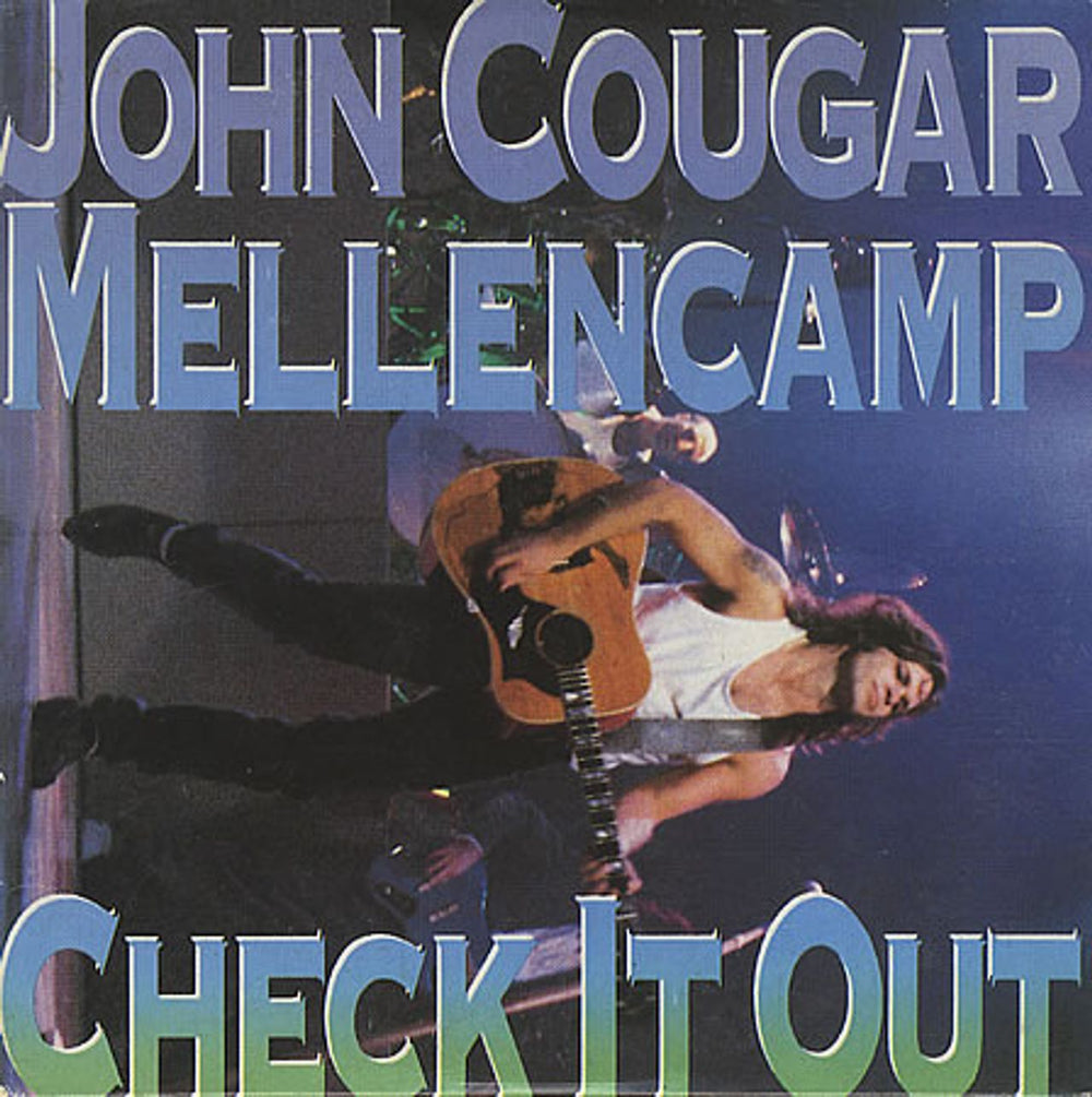 John Cougar Mellencamp Check It Out UK CD single (CD5 / 5") JCMCD10