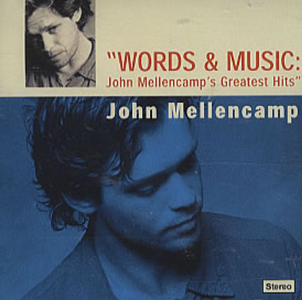 John Cougar Mellencamp Words u0026 Music - John Mellencamp's Greatest Hits US  Promo 2-CD album set