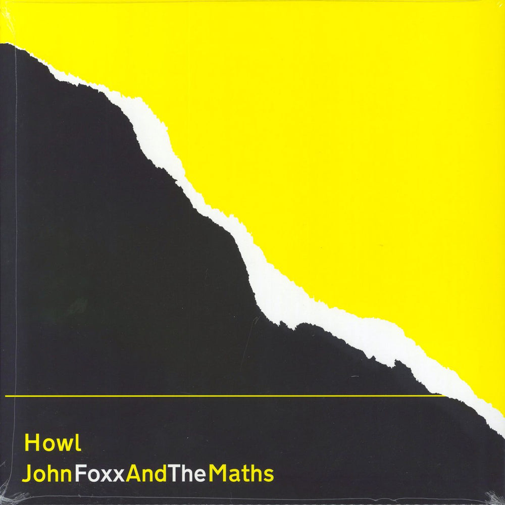 John Foxx Howl - Red Vinyl - Sealed UK vinyl LP album (LP record) META67LPR