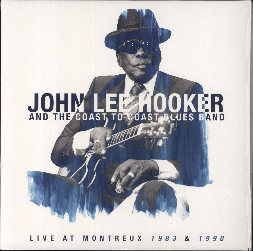 John Lee Hooker Live At Montreux 1983 & 1990 - 180gm Vinyl - UK 2-LP vinyl record set (Double LP Album) 0895534