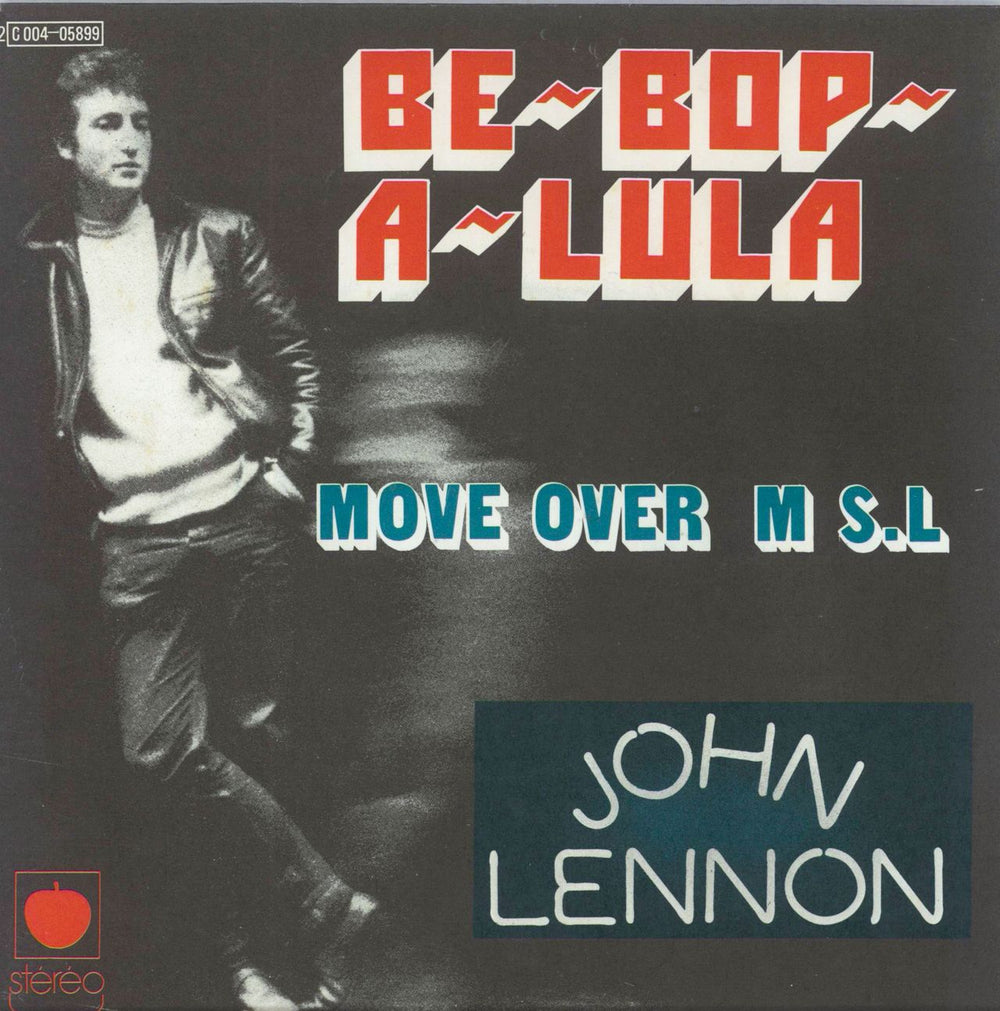 John Lennon Be Bop A Lula French 7" vinyl single (7 inch record / 45) 2C004-05899