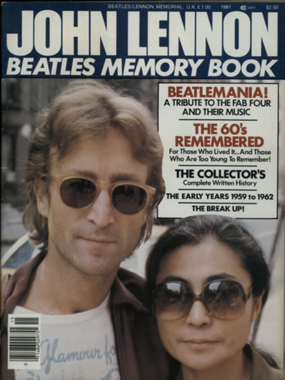 John Lennon Beatle's Memory Book US magazine 02975