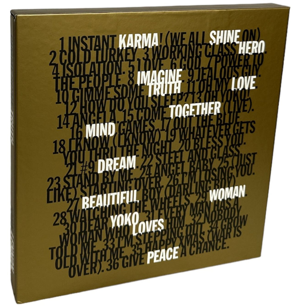 John Lennon Gimme Some Truth - CD Box - EX UK CD Album Box Set 602435002088