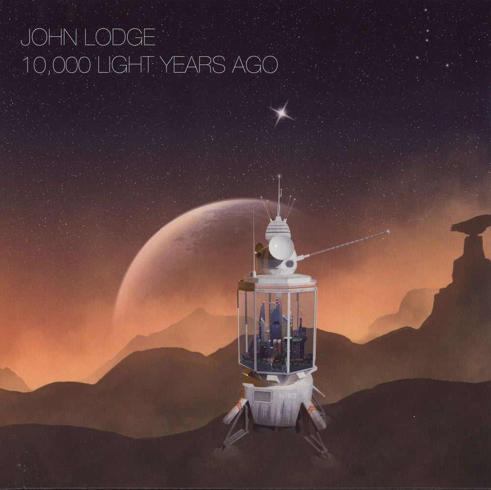 John Lodge 10,000 Light Years Ago UK vinyl LP album (LP record) EANTLP1049