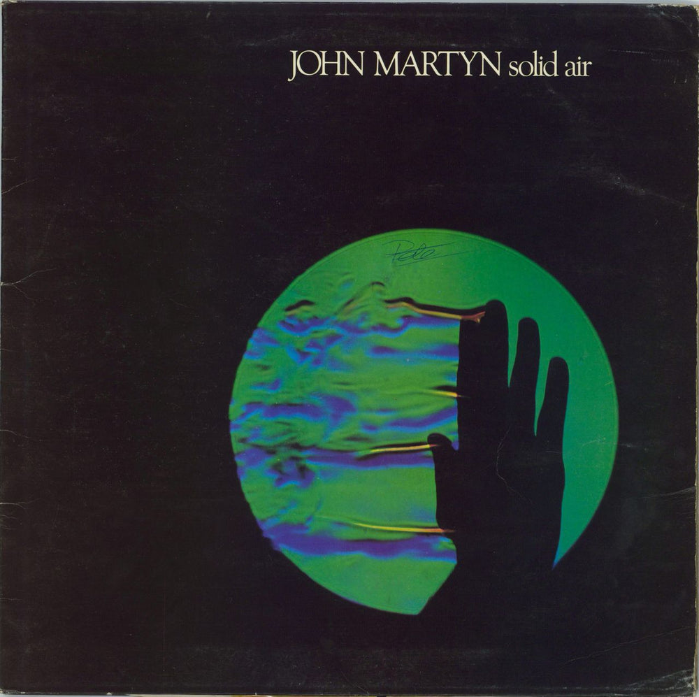 John Martyn Solid Air - 1st - VG WOS UK vinyl LP album (LP record) ILPS9226