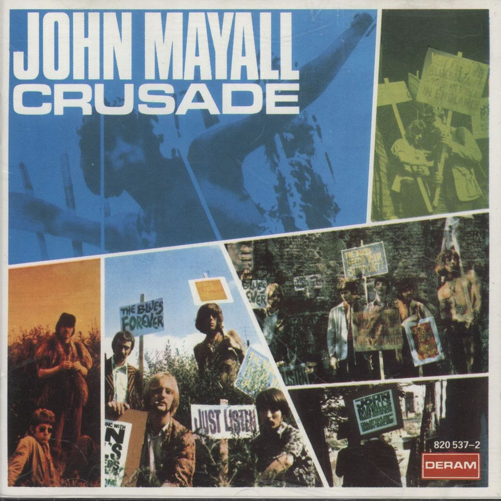 John Mayall Crusade UK CD album (CDLP) 820537-2