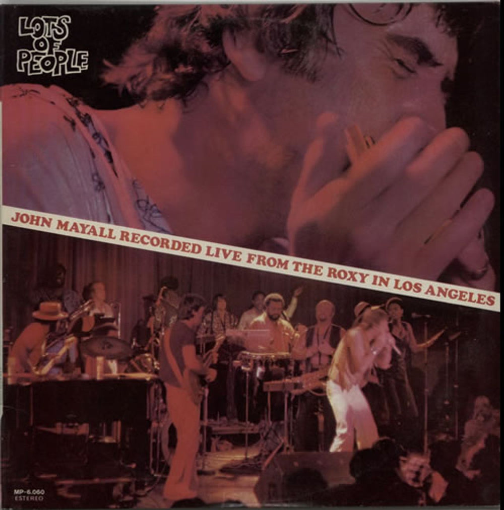 John Mayall Lots Of People Portugese vinyl LP album (LP record) MP-6.060