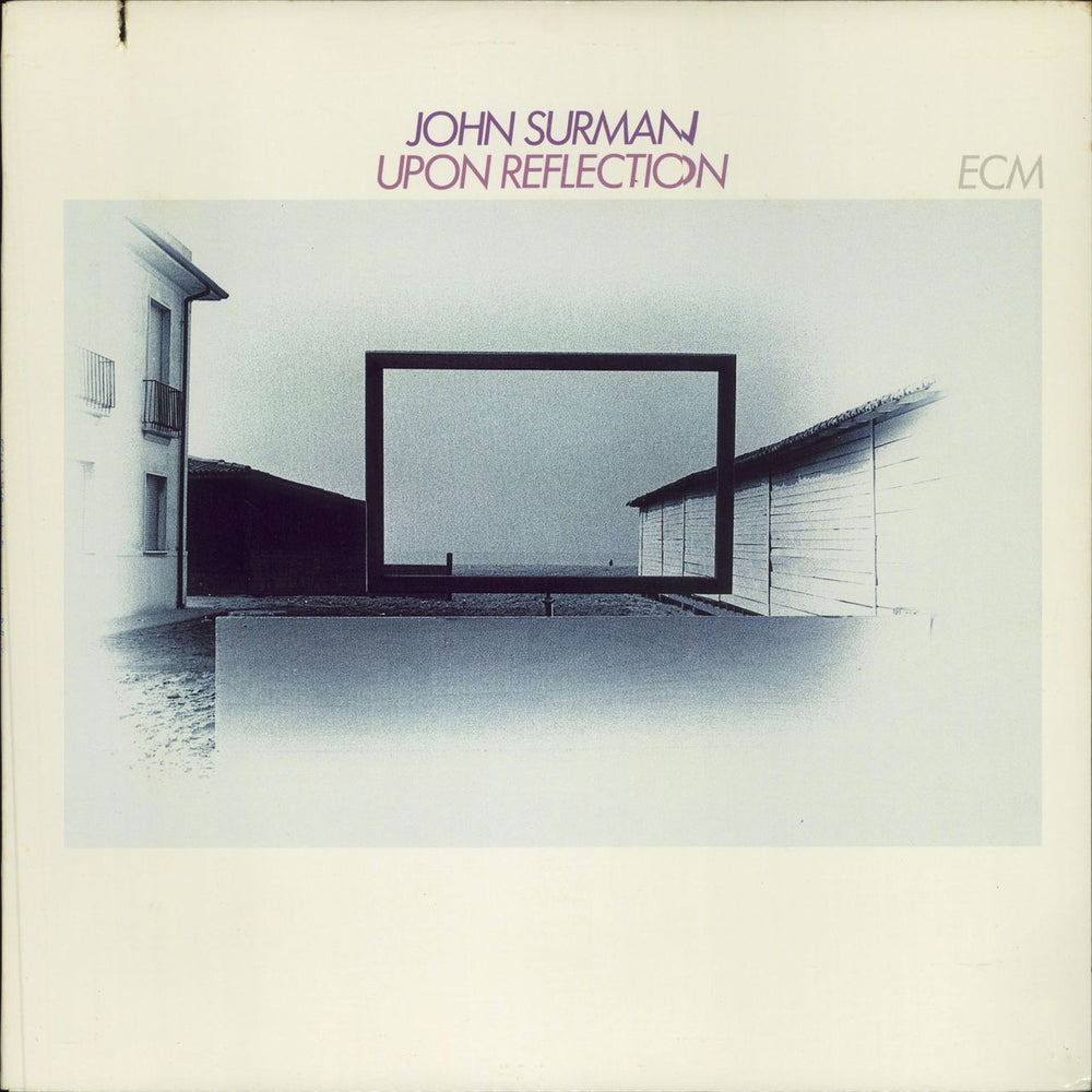 John Surman Upon Reflection US vinyl LP album (LP record) ECM-1-1148