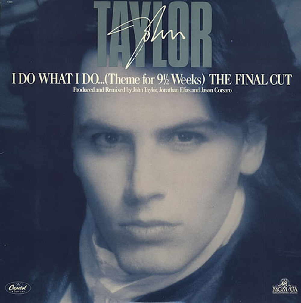 John Taylor I Do What I Do US 12" vinyl single (12 inch record / Maxi-single) V-15223