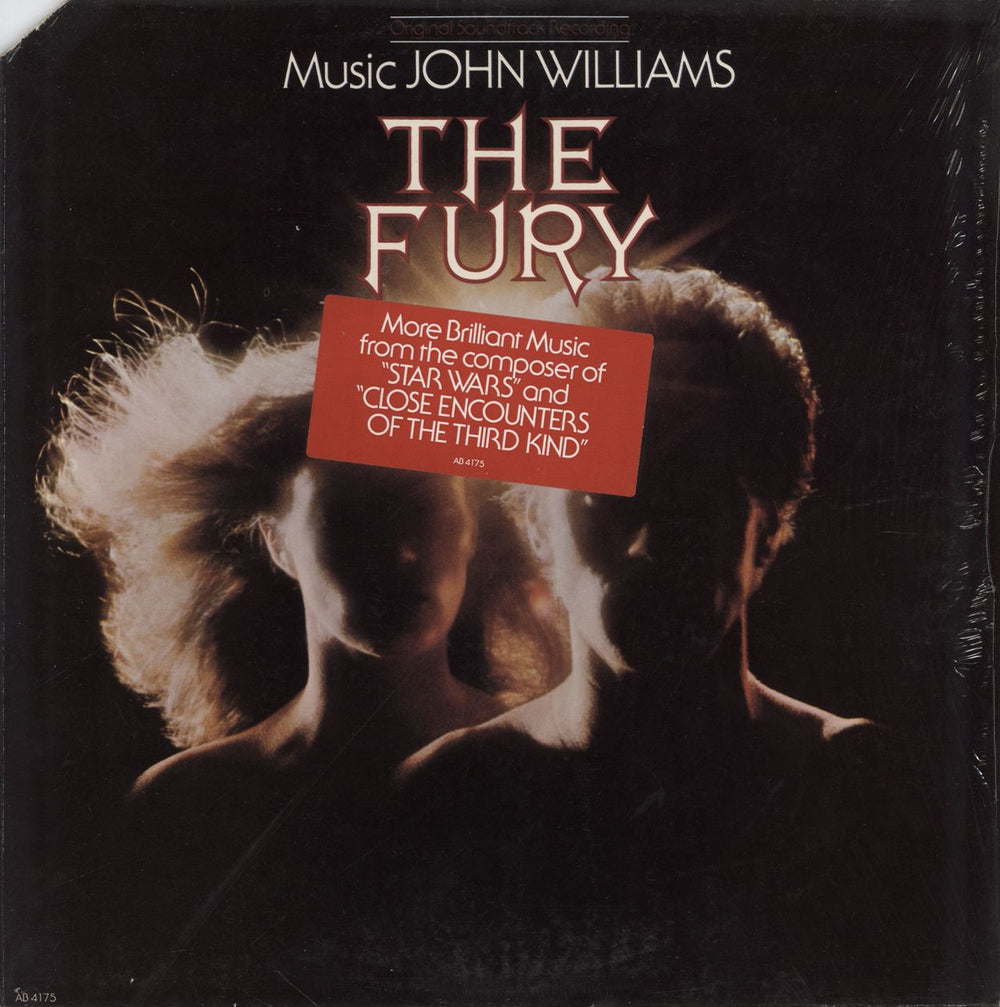 John Williams (Composer) The Fury - stickered shrink US vinyl LP album (LP record) AB4175