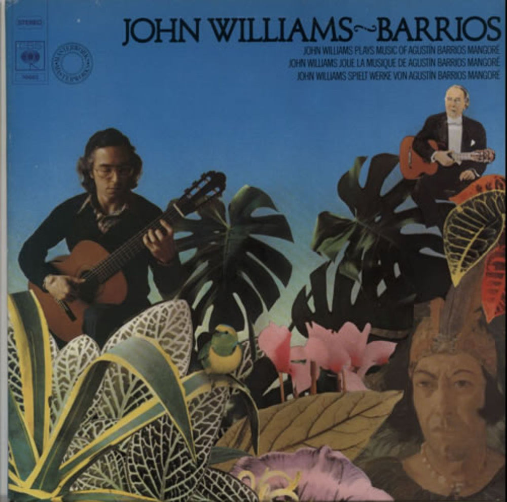 John Williams (Guitarist) Barrios German vinyl LP album (LP record) 76662