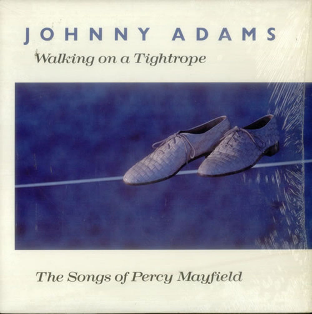 Johnny Adams Walking On A Tightrope US vinyl LP album (LP record) 2095