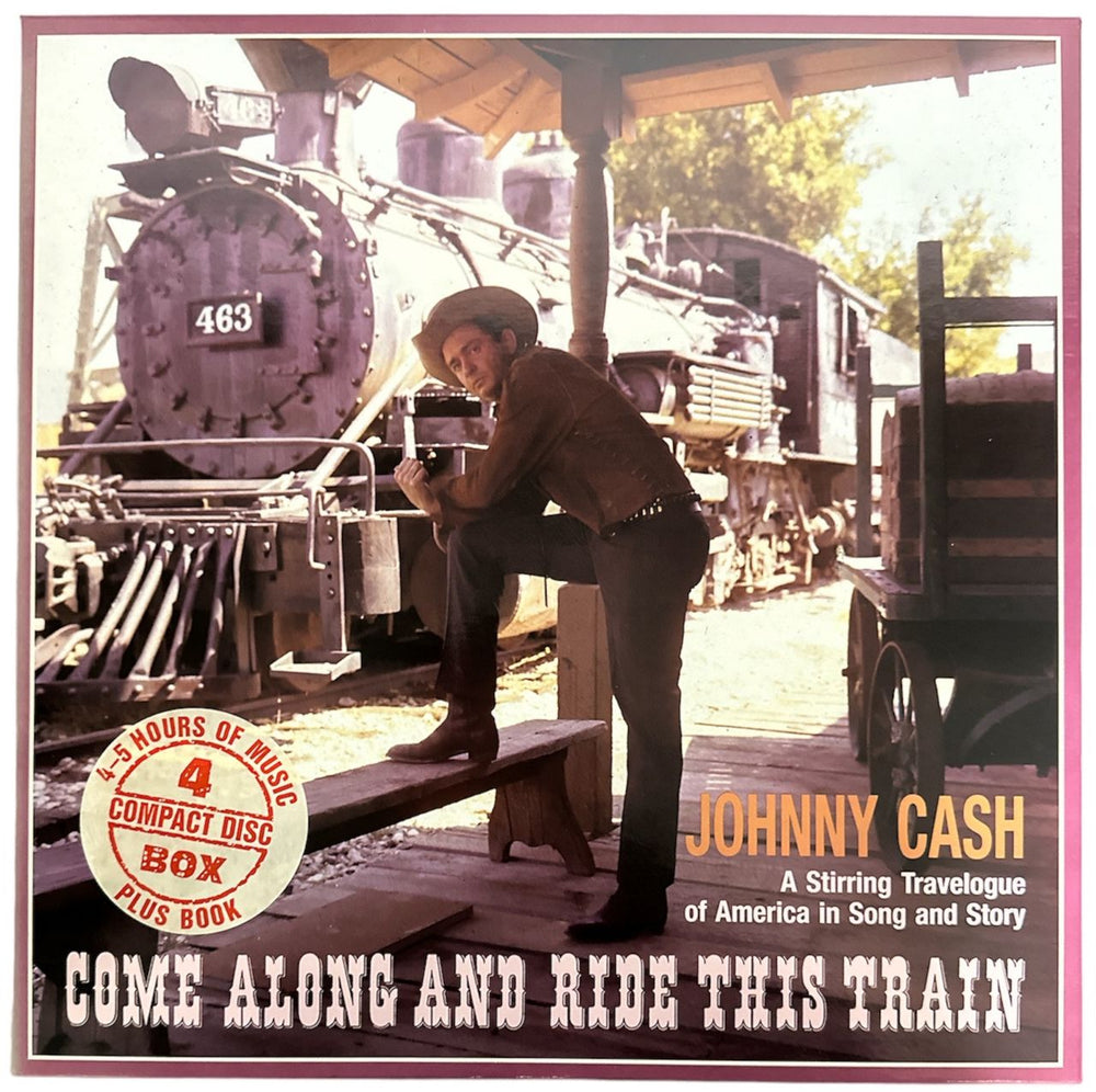 Johnny Cash Come Along And Ride This Train German CD Album Box Set BCD15563