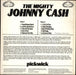 Johnny Cash The Mighty Johnny Cash UK vinyl LP album (LP record)