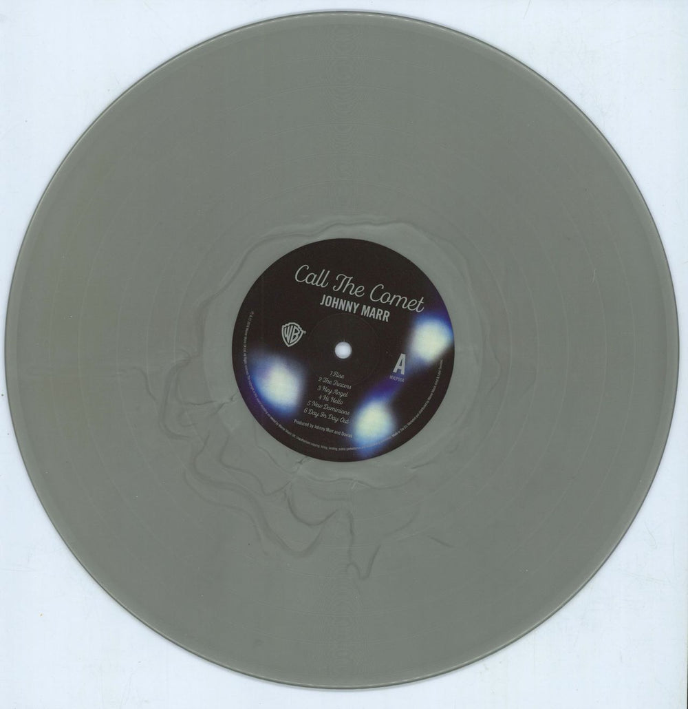 Johnny Marr Call The Comet - Silver Vinyl UK vinyl LP album (LP record)